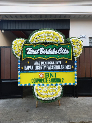 Papan Bunga Duka di Bukit Baru