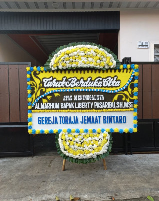 Papan Bunga Duka di Bukit Baru