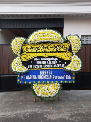 Papan Bunga Duka di Bukit Baru