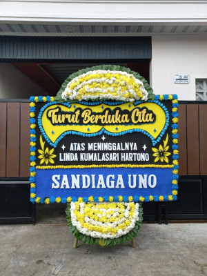 Papan Bunga Duka di Bukit Baru